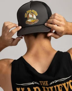 The Mad Hueys Cookedatoo Trio Trucker Cap Olive New