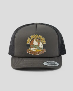 The Mad Hueys Cookedatoo Trio Trucker Cap Olive New