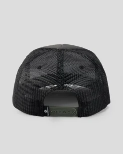 The Mad Hueys Cookedatoo Trio Trucker Cap Olive New