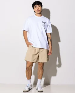 S-Double Cord Coast Shorts Putty Clearance