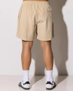 S-Double Cord Coast Shorts Putty Clearance