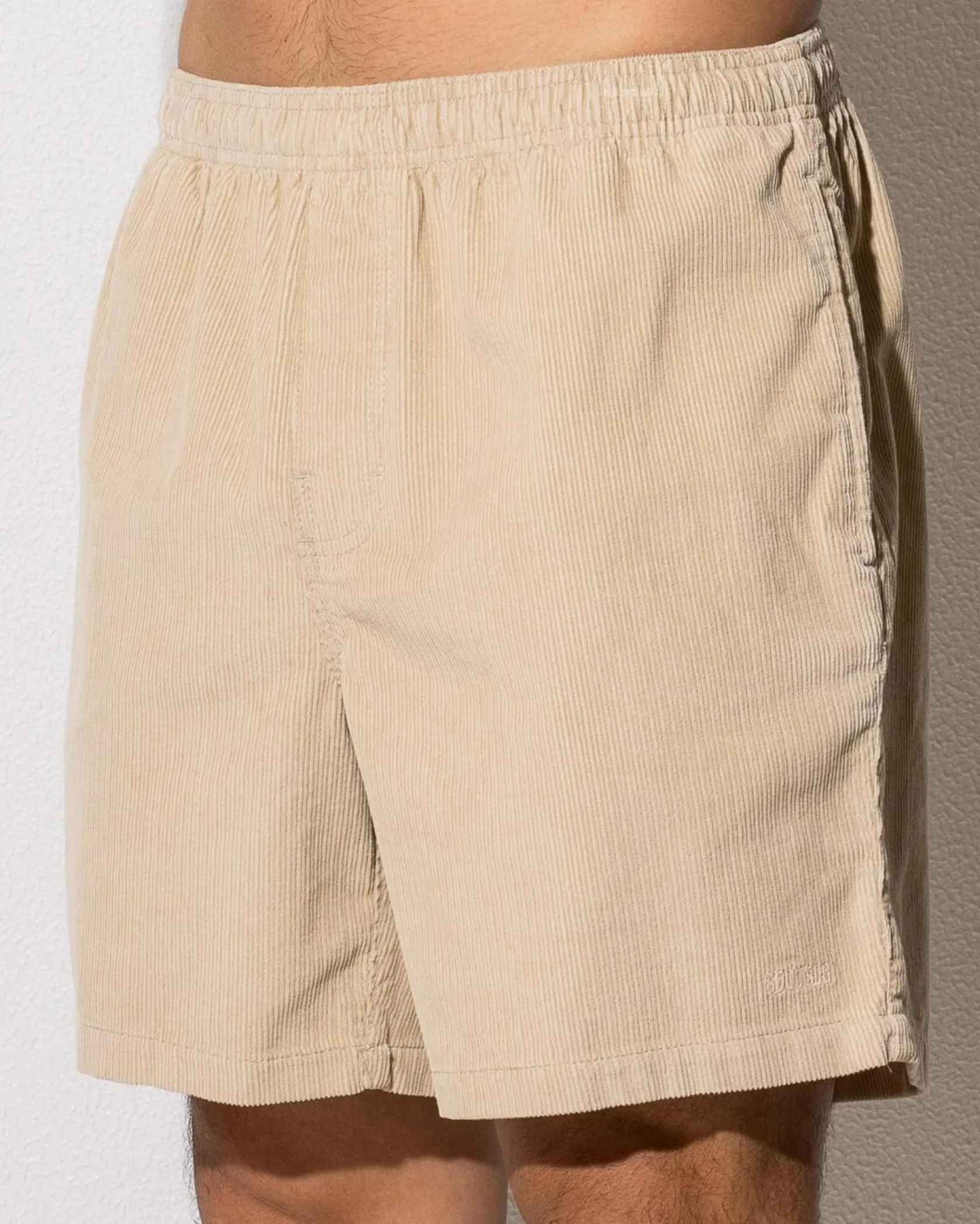 S-Double Cord Coast Shorts Putty Clearance