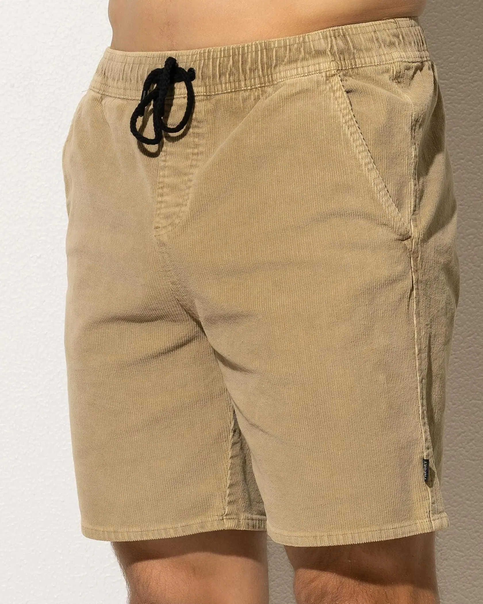 Silent Theory Cord Shorts Tan Outlet