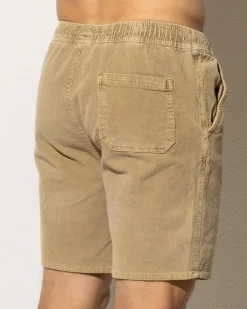 Silent Theory Cord Shorts Tan Outlet