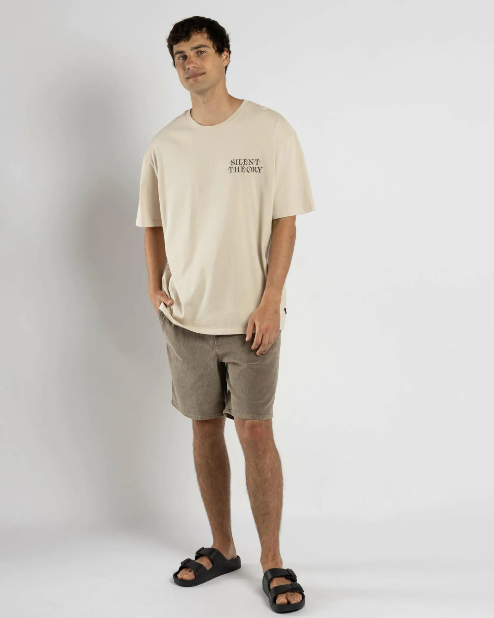 Silent Theory Cord Shorts Mushroom New