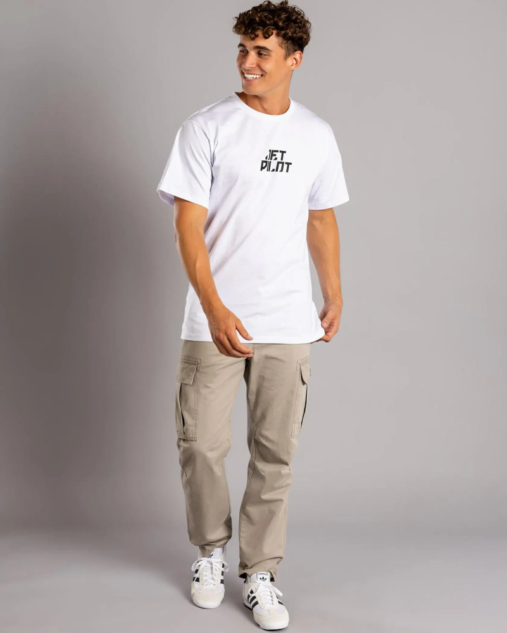Jetpilot Corp T-Shirt White Online