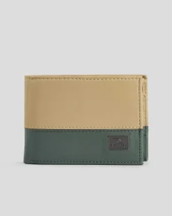 Rip Curl Corpawatu Icon PU Slim Wallet Dark Khaki Online