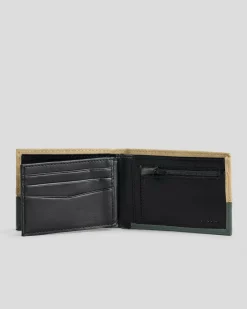 Rip Curl Corpawatu Icon PU Slim Wallet Dark Khaki Online