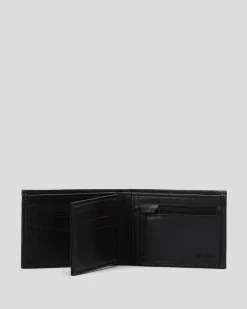 Rip Curl Corpawatu Icon PU Slim Wallet Black New
