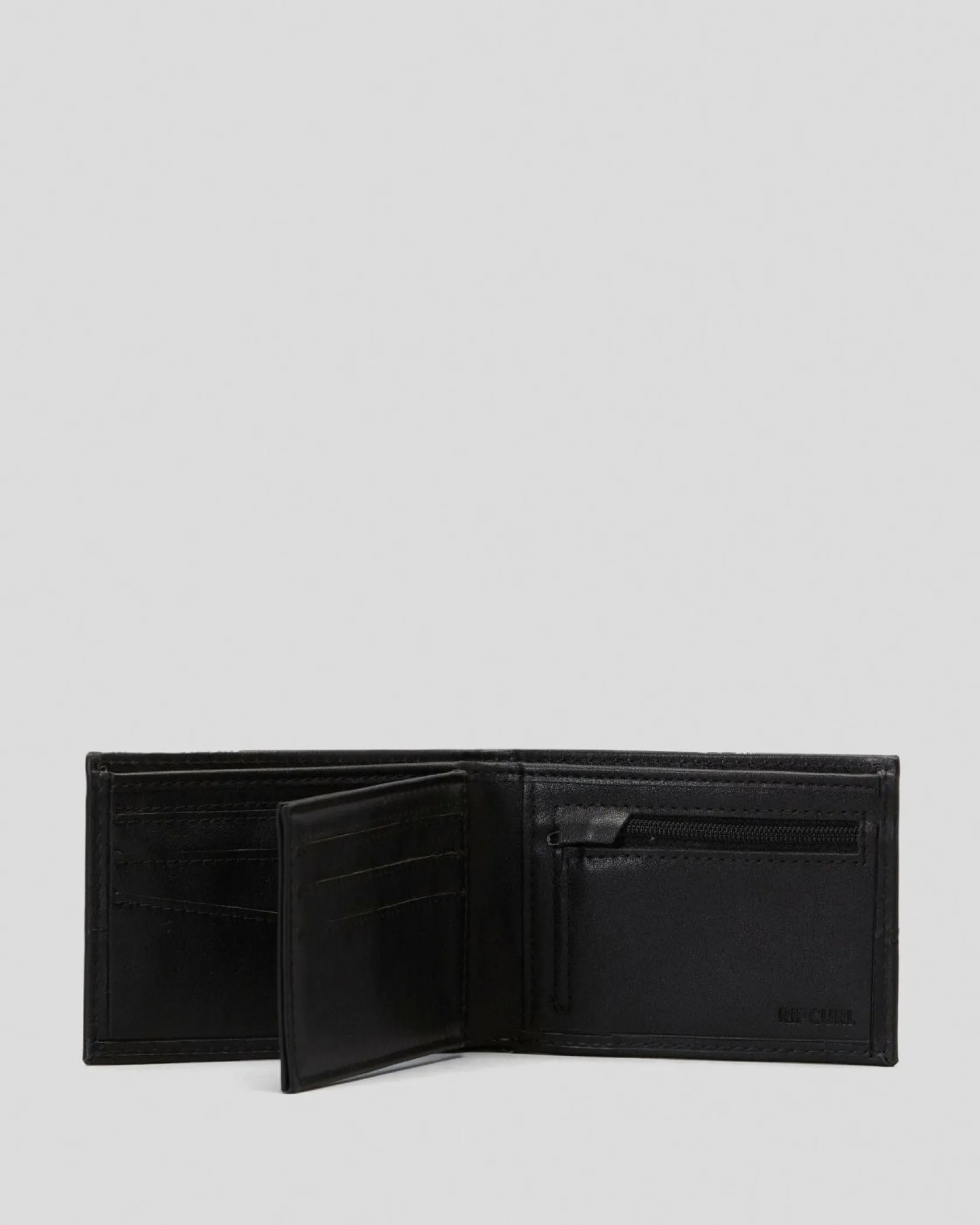 Rip Curl Corpawatu Icon PU Slim Wallet Black New
