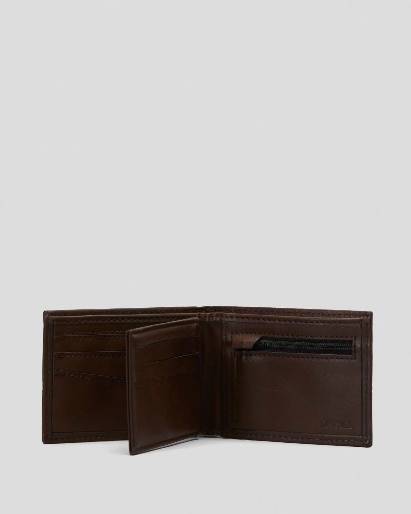 Rip Curl Corpawatu Icon PU Slim Wallet Black/tan Outlet