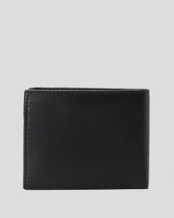Rip Curl Corpowatu RFID 2 in 1 Leather Wallet Black Outlet