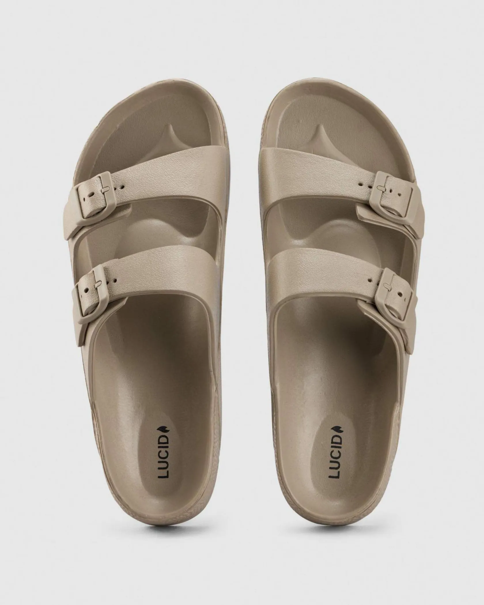 Lucid Cortina Sandals Mushroom Best