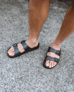 Lucid Cortina Sandals Black