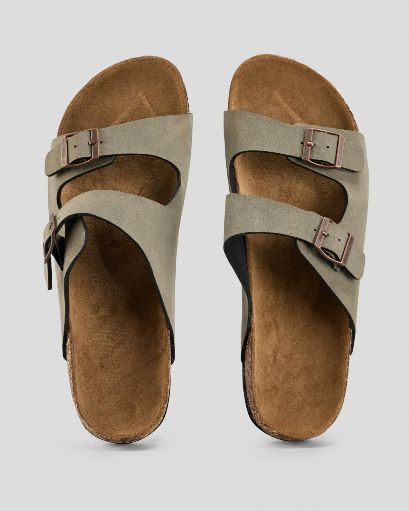 Lucid Cortina Sandals Grey Best
