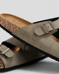 Lucid Cortina Sandals Grey Best