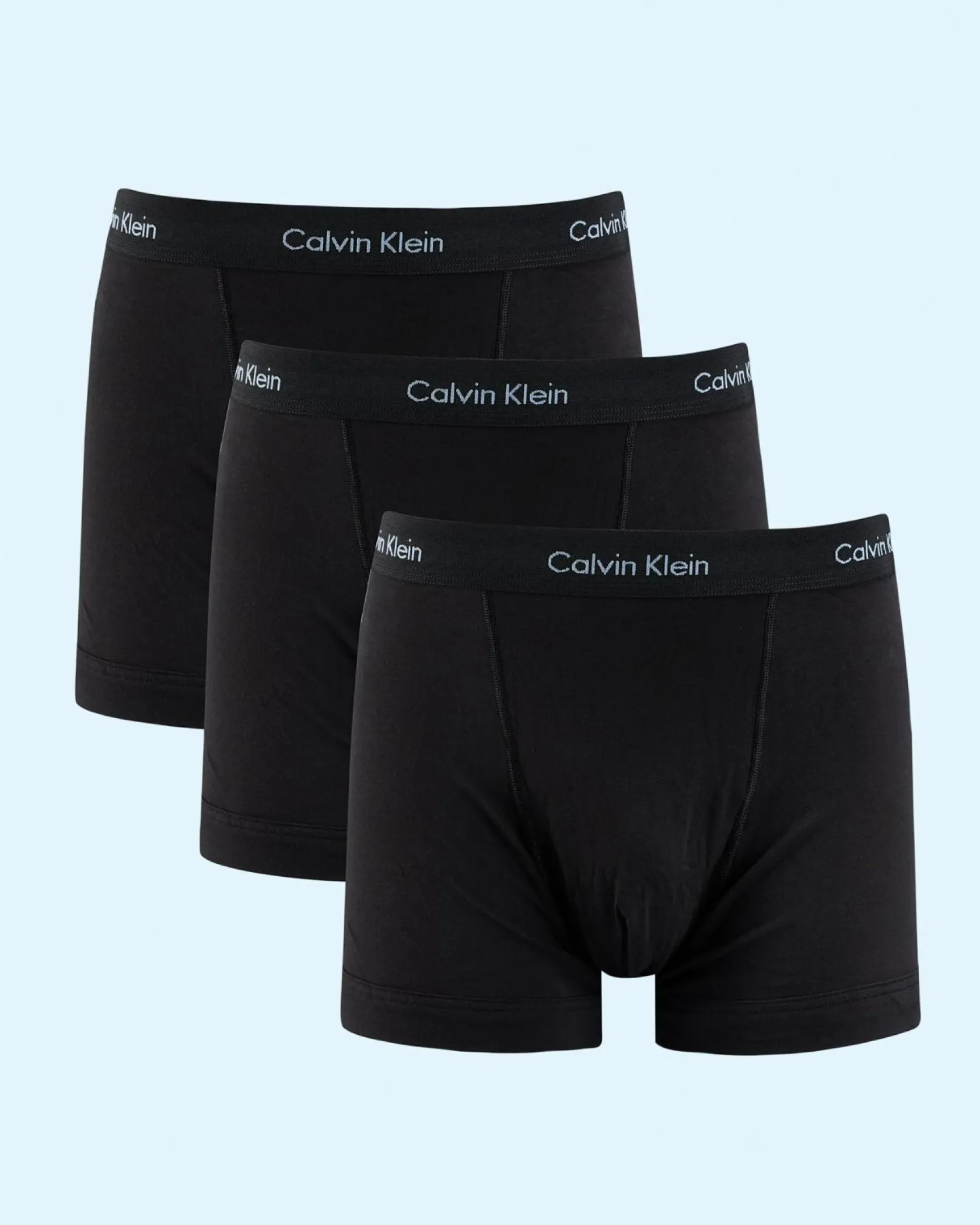 Calvin Klein Cotton Stretch Trunk 3 Pack B- Fad Dnm/cdon Tint/buff Pk Lgs Sale