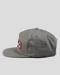Spitfire Courier Patch Snapback Cap Charcoal/black Sale