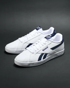 Reebok Court Retro Shoes Ftwwht/vecnav/vecnav Clearance