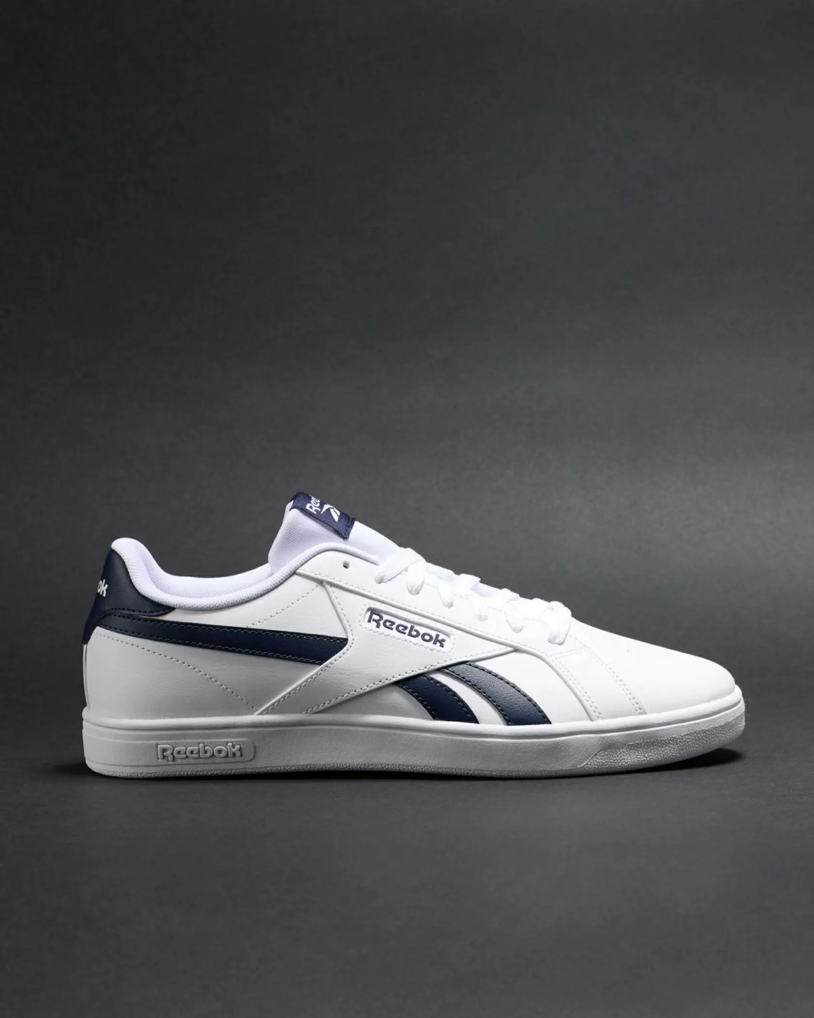 Reebok Court Retro Shoes Ftwwht/vecnav/vecnav Clearance