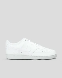 Nike Court Vision Low Next Nature Shoes White/white-white Discount