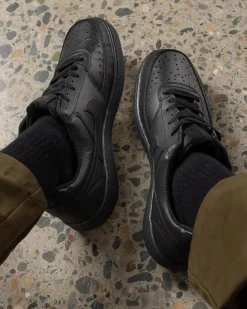 Nike Court Vision Low Next Nature Shoes Black/black-black Outlet