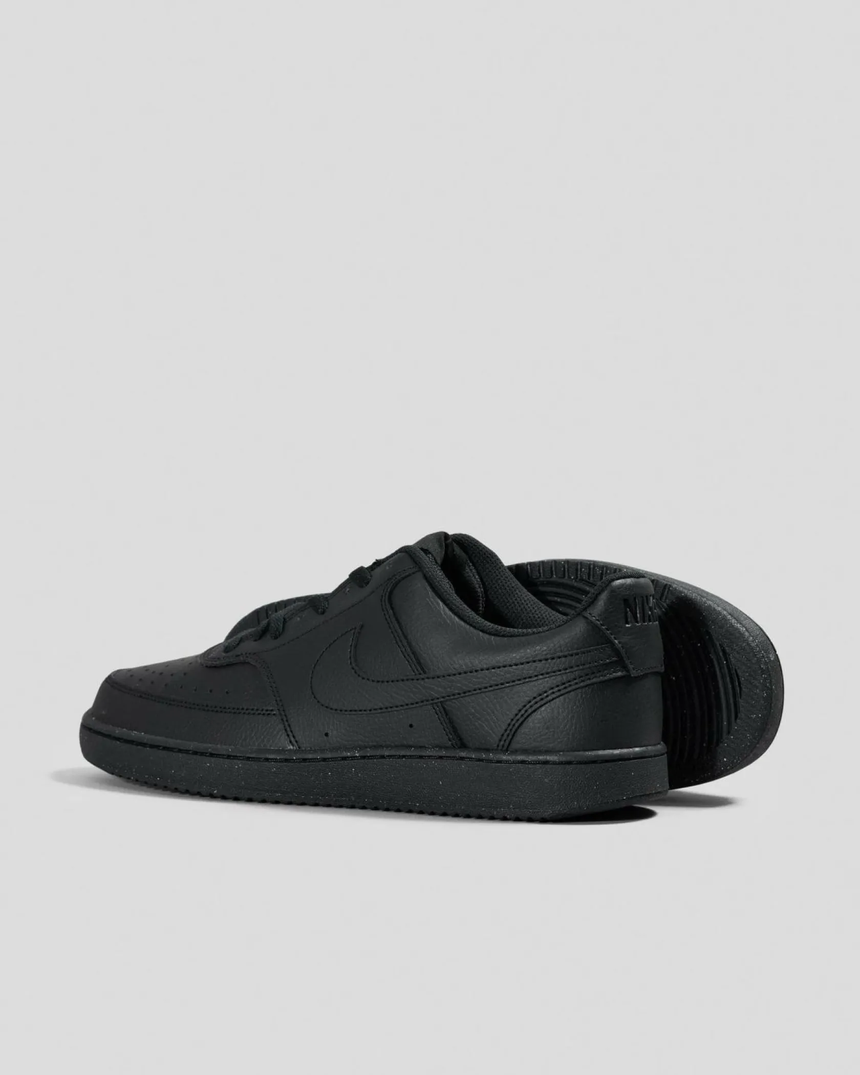 Nike Court Vision Low Next Nature Shoes Black/black-black Outlet