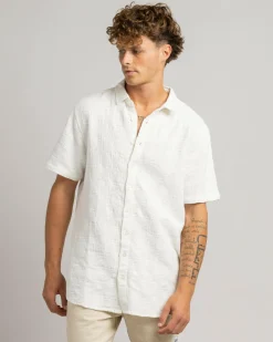 Skylark Cover Short Sleeve Shirt White Outlet