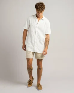 Skylark Cover Short Sleeve Shirt White Outlet