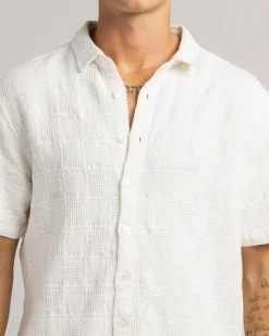Skylark Cover Short Sleeve Shirt White Outlet