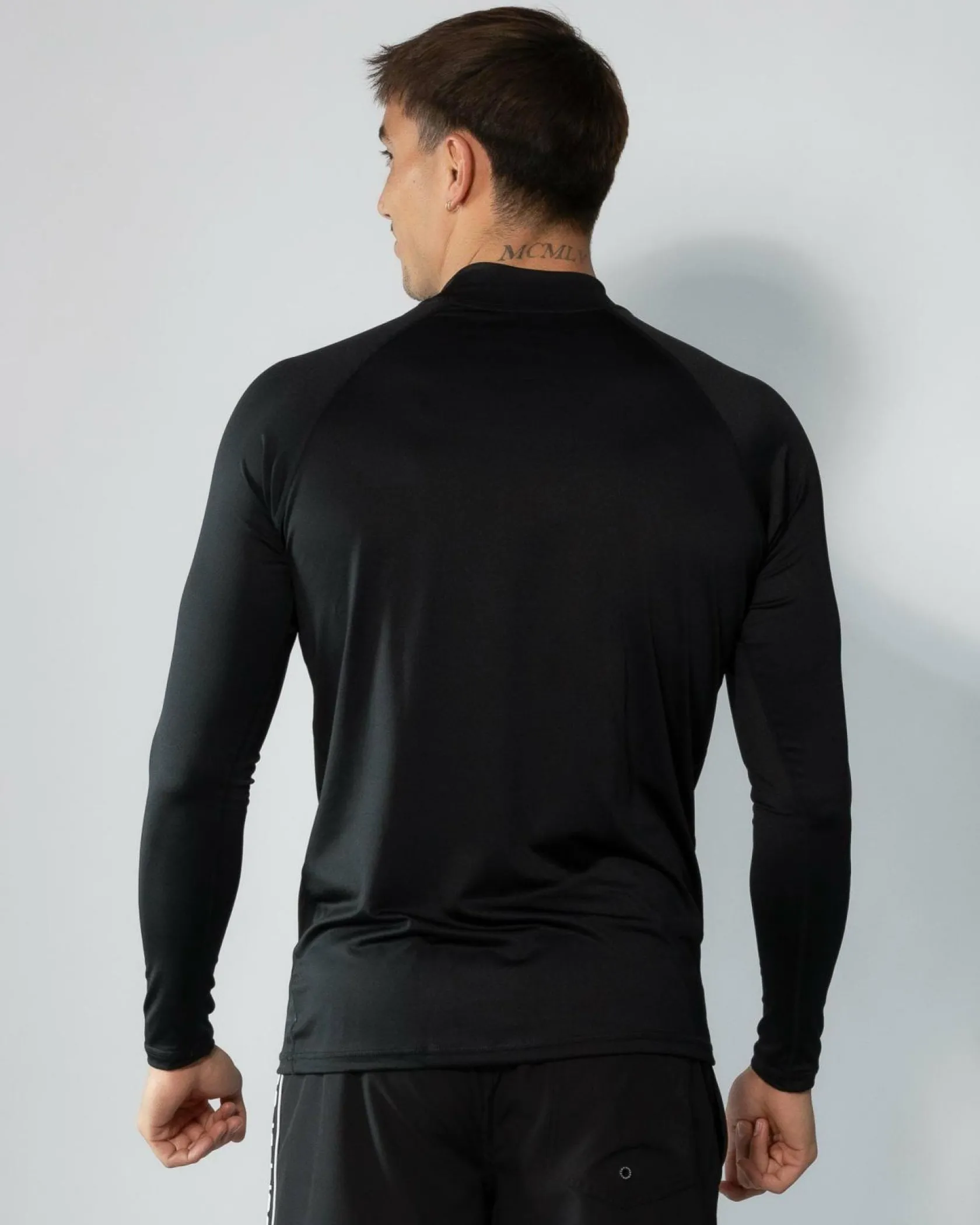 Jacks Covert Long Sleeve Rash Vest Black Discount