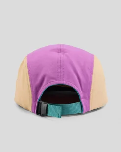 Columbia Creek Side 5 Panel Cap Teal/razzle/canoe Hot