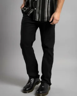 Lucid Crescent Chino Pants Black Online