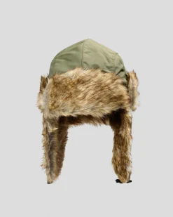 Miscellaneous Crisp Trapper Hat Olive Online