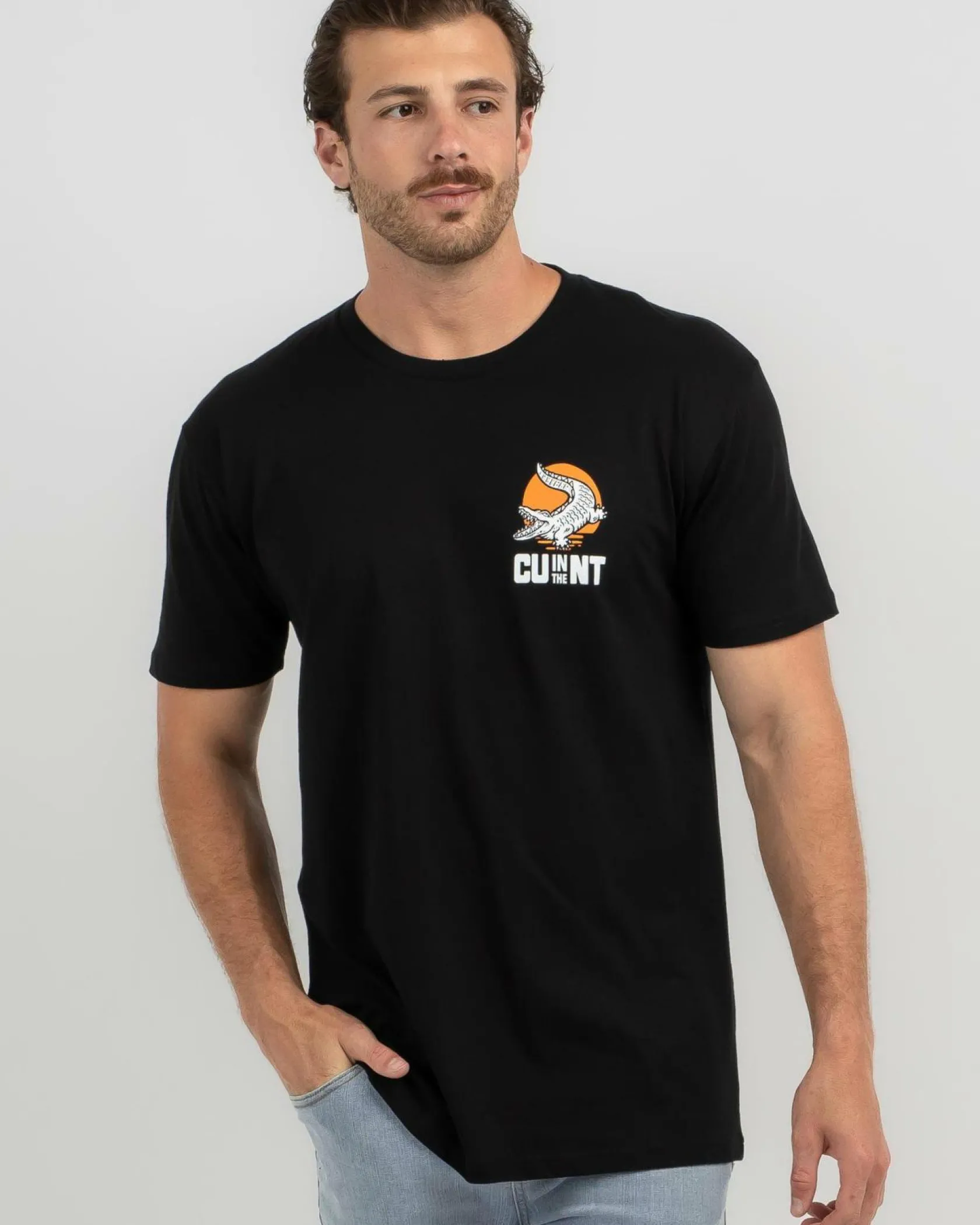 CU in the NT Croc V2 T-Shirt Black New
