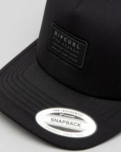 Rip Curl Crusher Trucker Cap Black Clearance