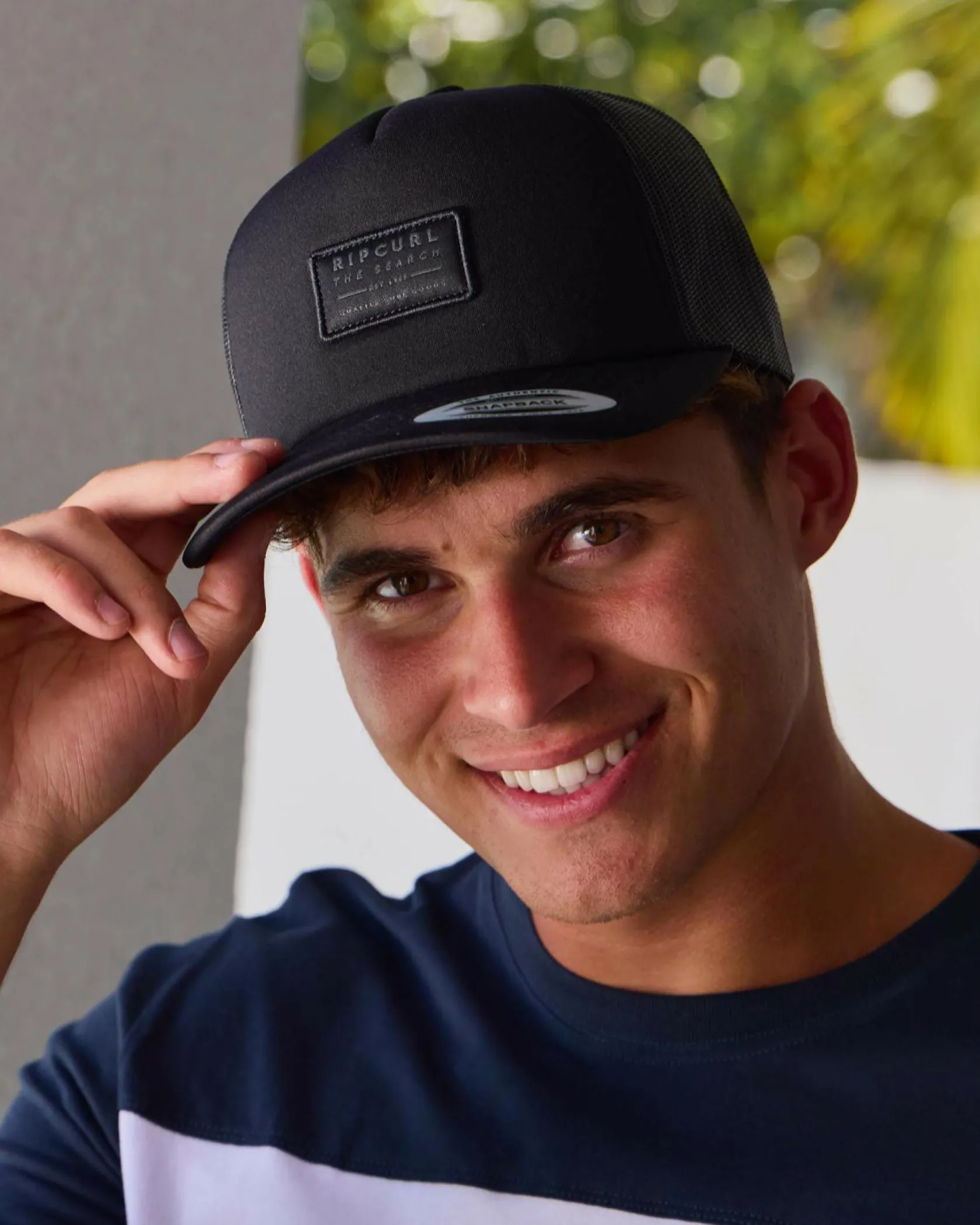 Rip Curl Crusher Trucker Cap Black Clearance