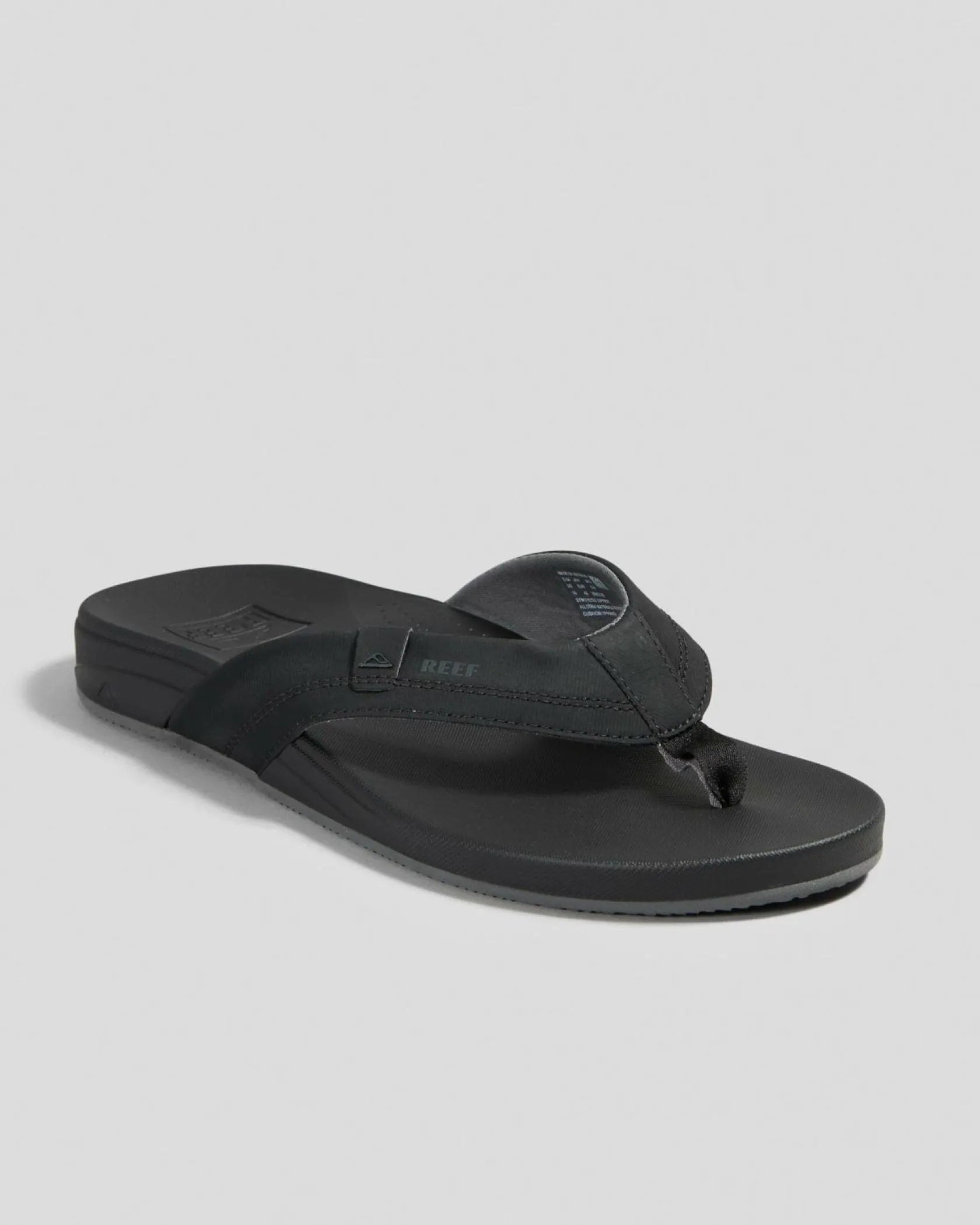 Reef Cushion - Spring Thongs Black/grey New