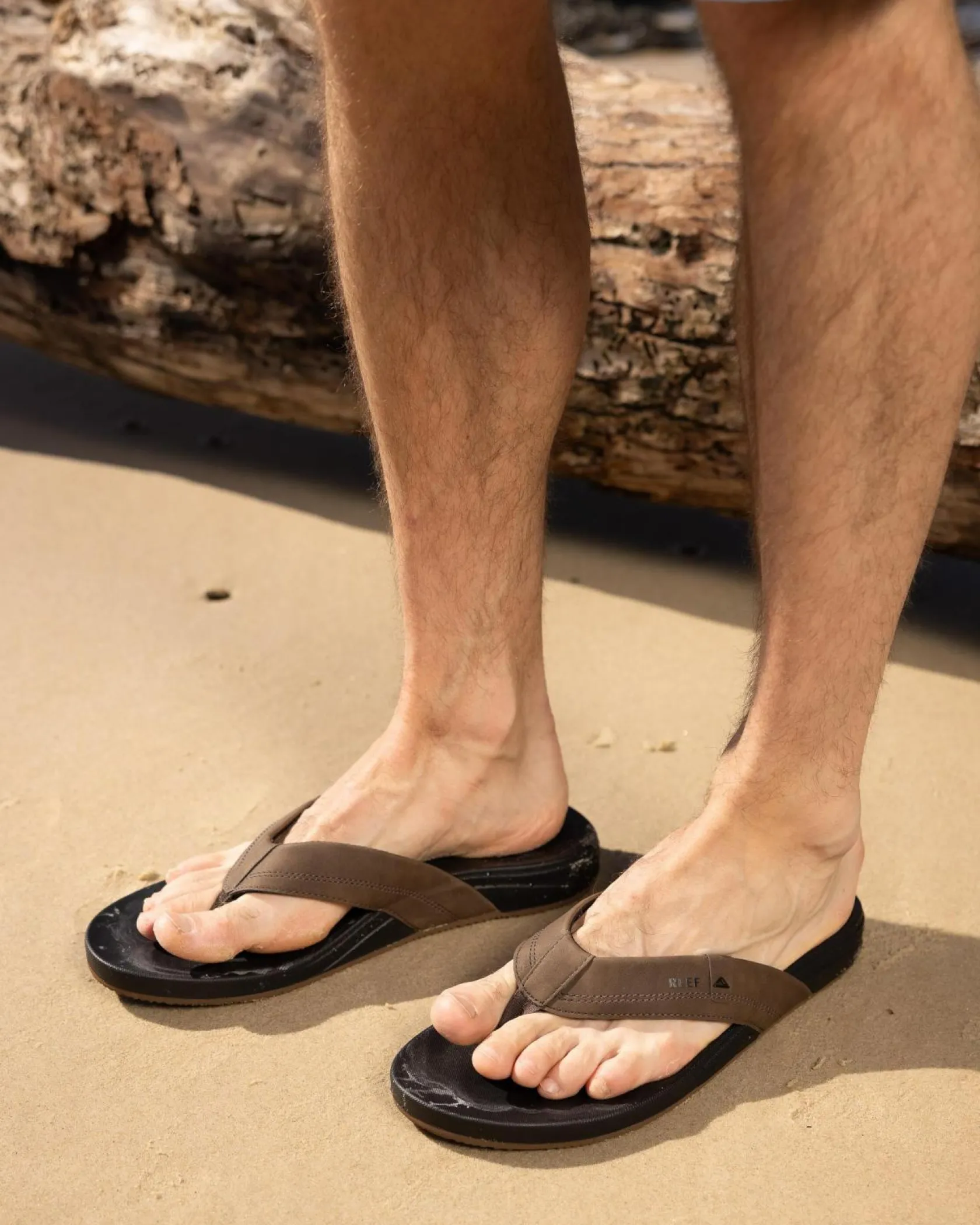 Reef Cushion - Spring Thongs Brown New