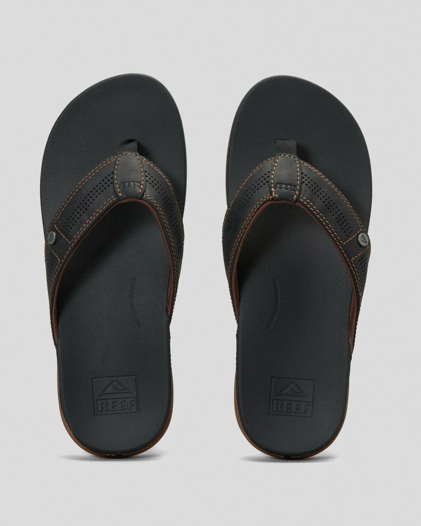 Reef Cushion Bounce Lux Thongs Black/brown Hot