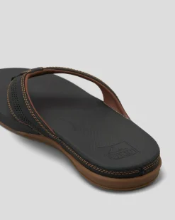 Reef Cushion Bounce Lux Thongs Black/brown Hot