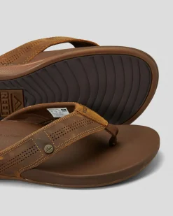 Reef Cushion Lux Thongs Toffee Clearance