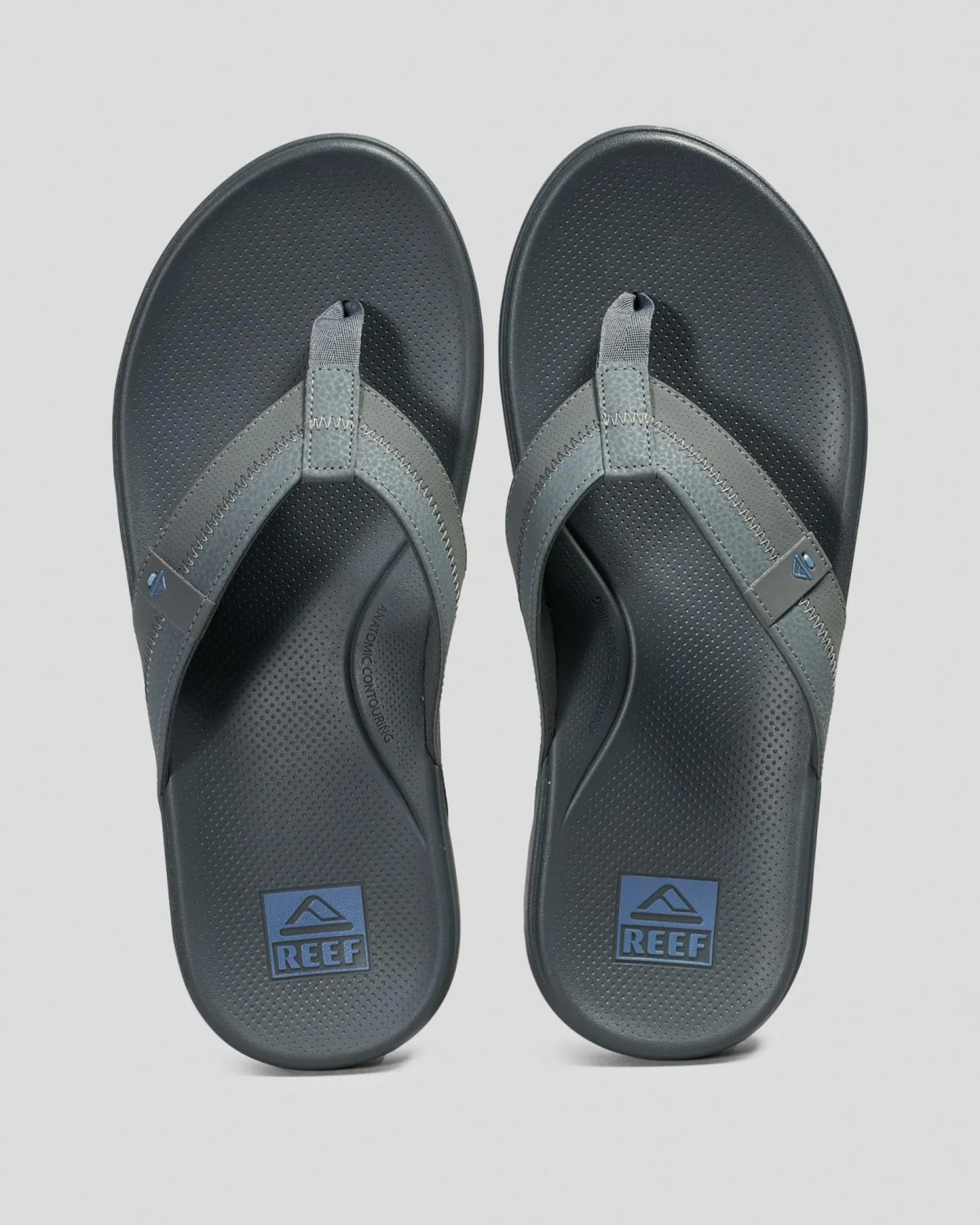 Reef Cushion Phantom 2.0 Thongs Grey/blue Clearance
