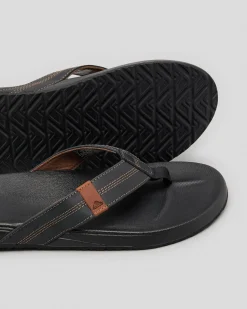 Reef Cushion Phantom LE Thongs Coffee Black Outlet