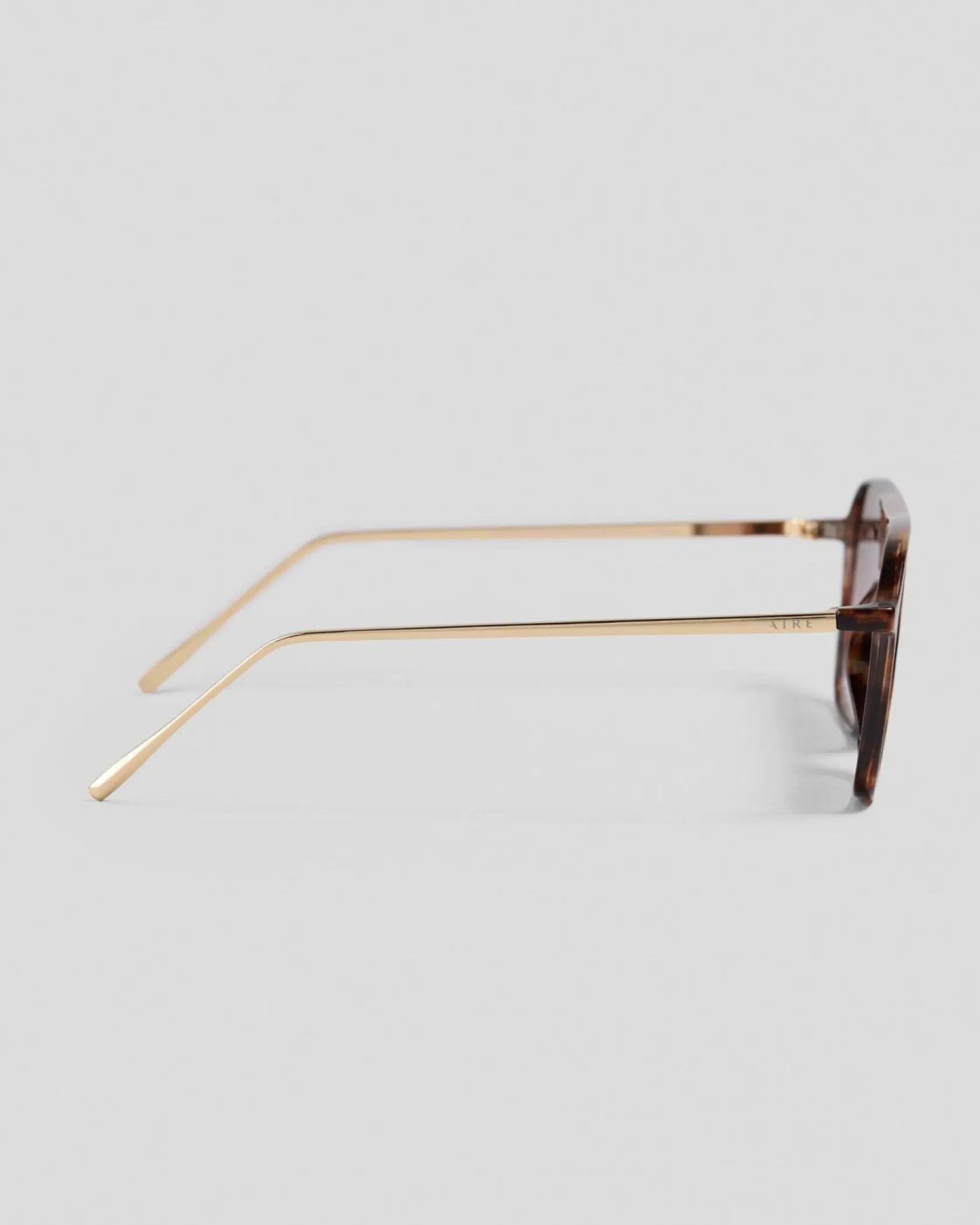 Aire Cusp Sunglasses Dark Tort Gold/ Dark Brown Grad Sale