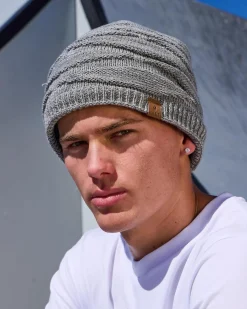 Lucid Custom Beanie Light Grey