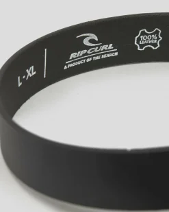 Rip Curl Cut Down Leather Belt Black Best