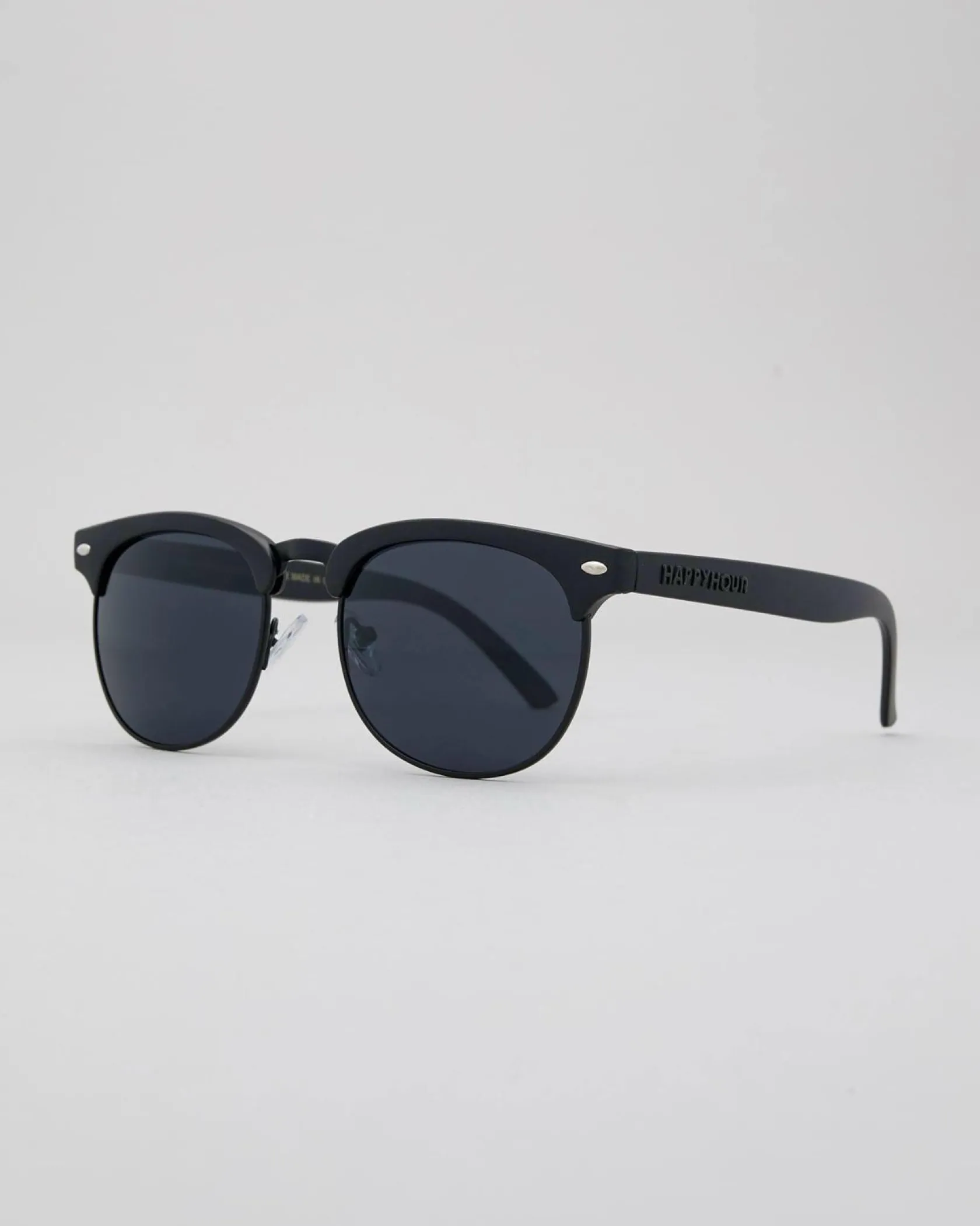 Happy Hour Cyril G2's Sunglasses Matte Blk Hot