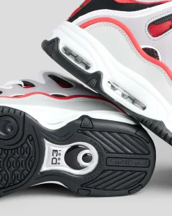 Osiris D3 2001 Shoes Red/white/grey Outlet