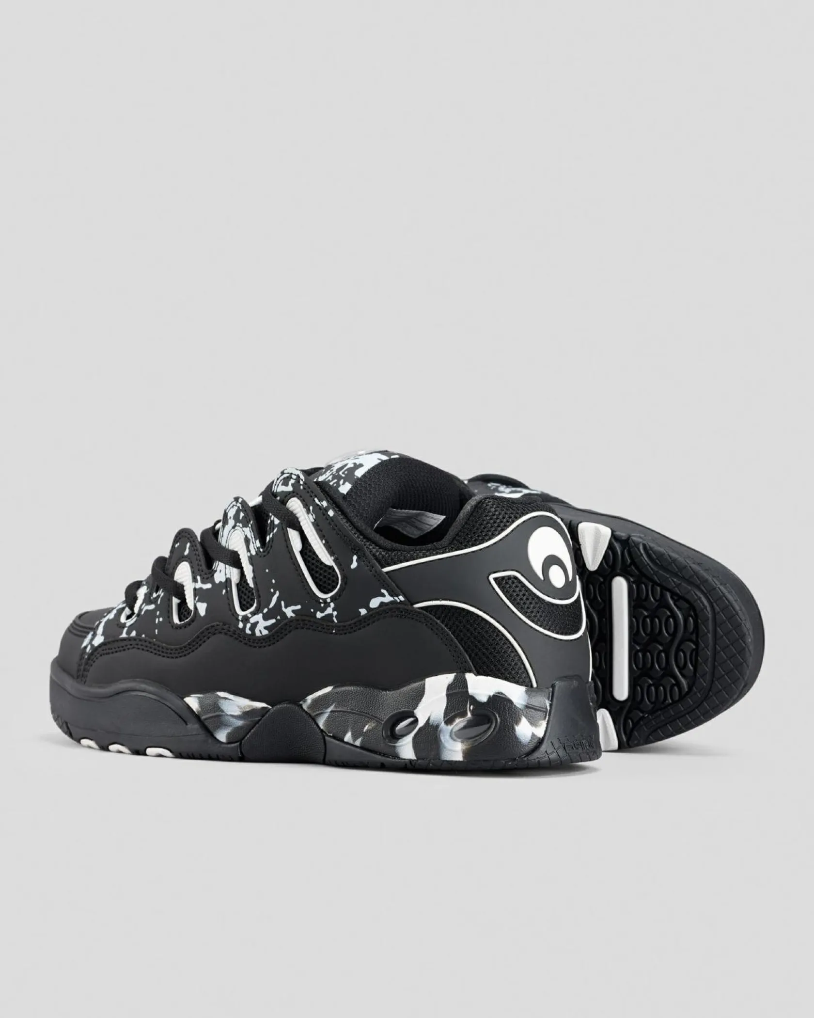 Osiris D3 OG Shoes Black/white/marble Best